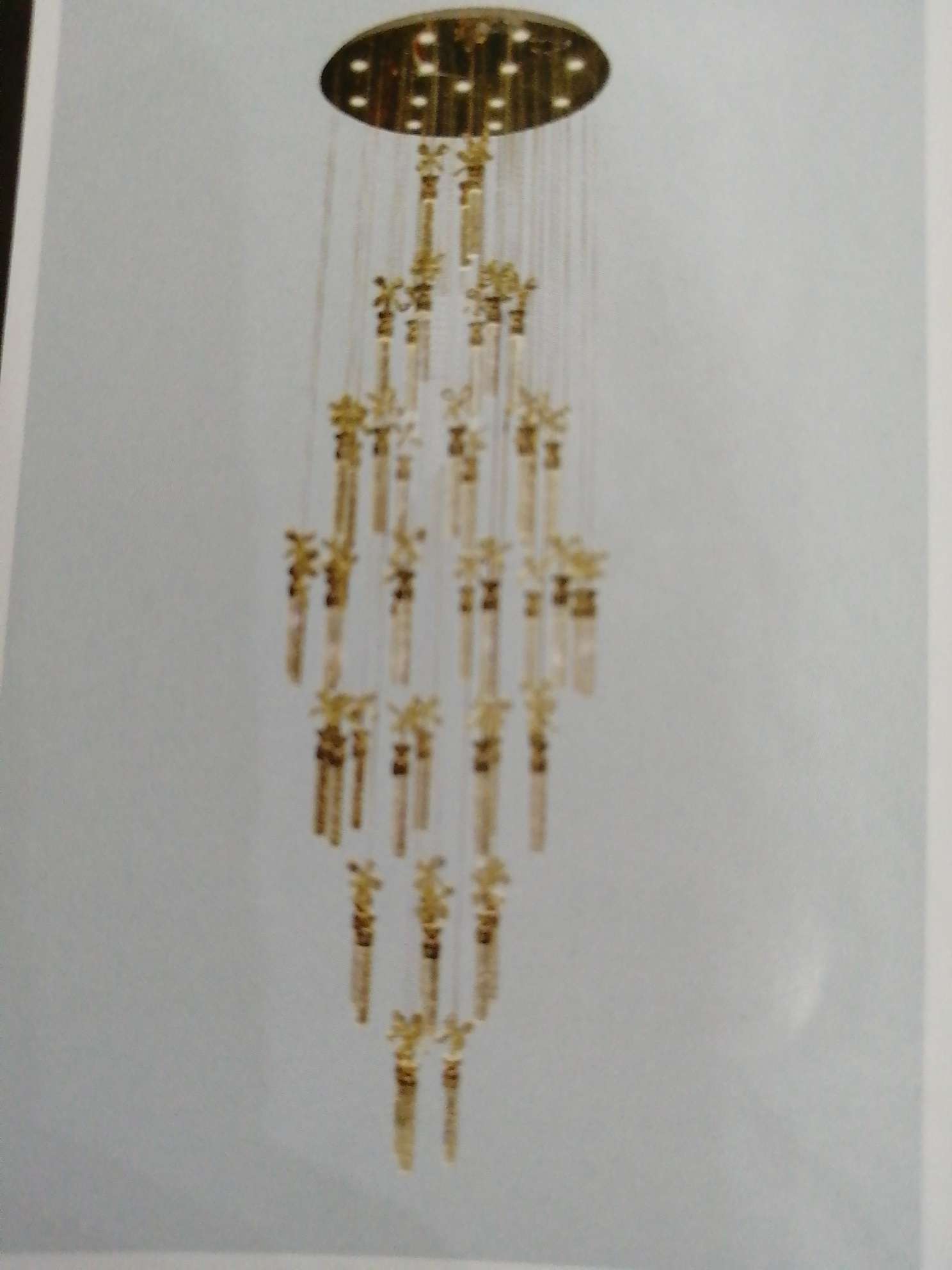 水晶灯精品丝线灯