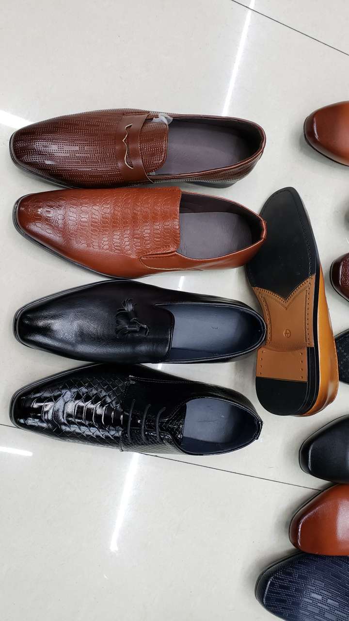 PU material formal suit leather shoes Specification image