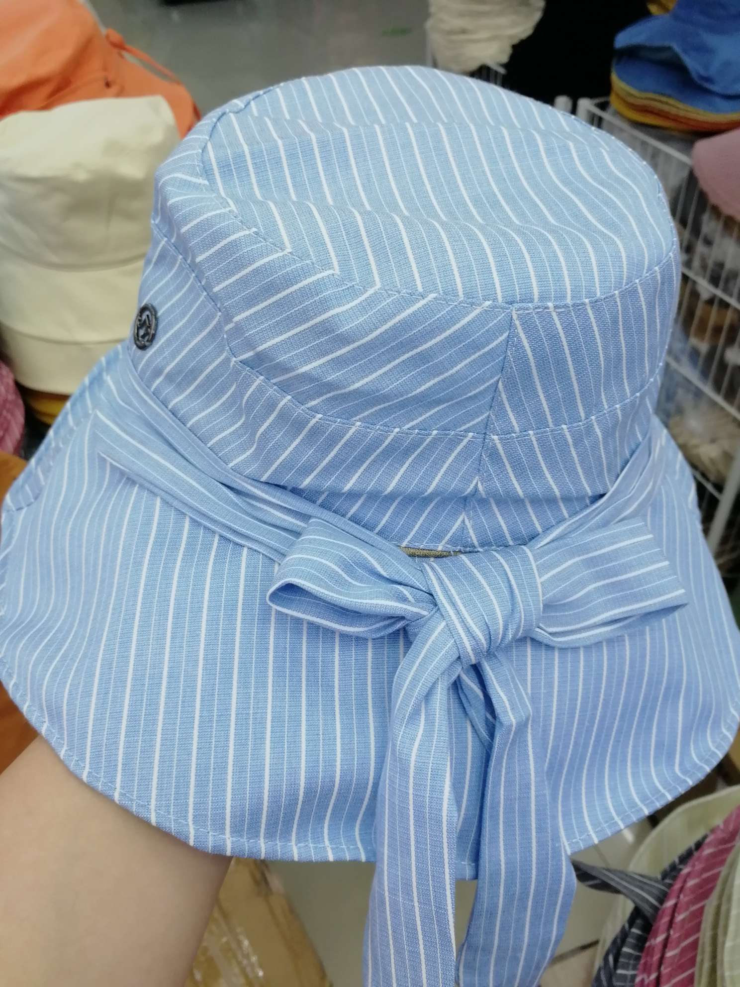 Striped Fisherman Hat 3