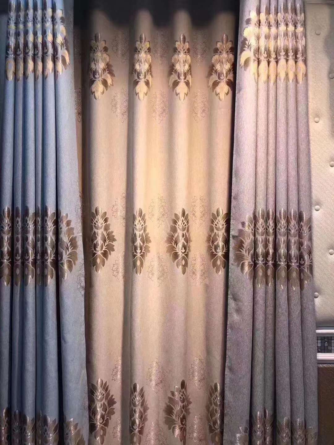 New style factory direct sales available for retail and wholesale of high-end jacquard curtains made of Carshenie undefined