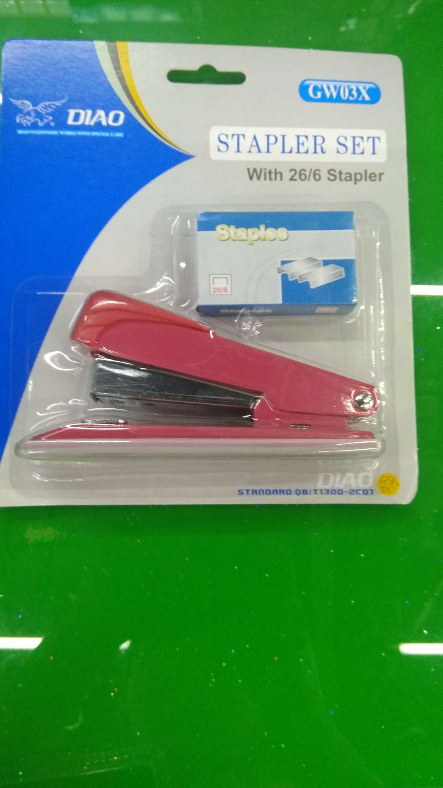 Set stapler, stapler, staples, stapler, staples, set stapler, 10-gauge and 12-gauge staples, office supplies, stationery supplies Specification image