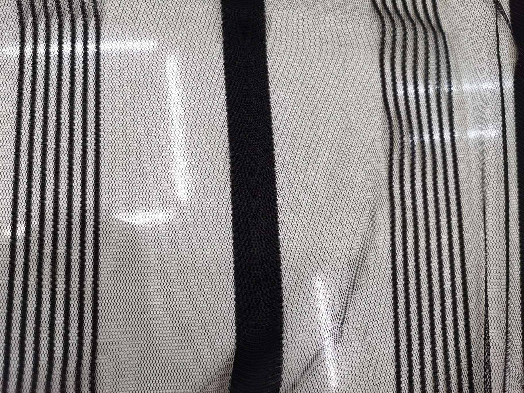 AB striped fabric for clothing accessories