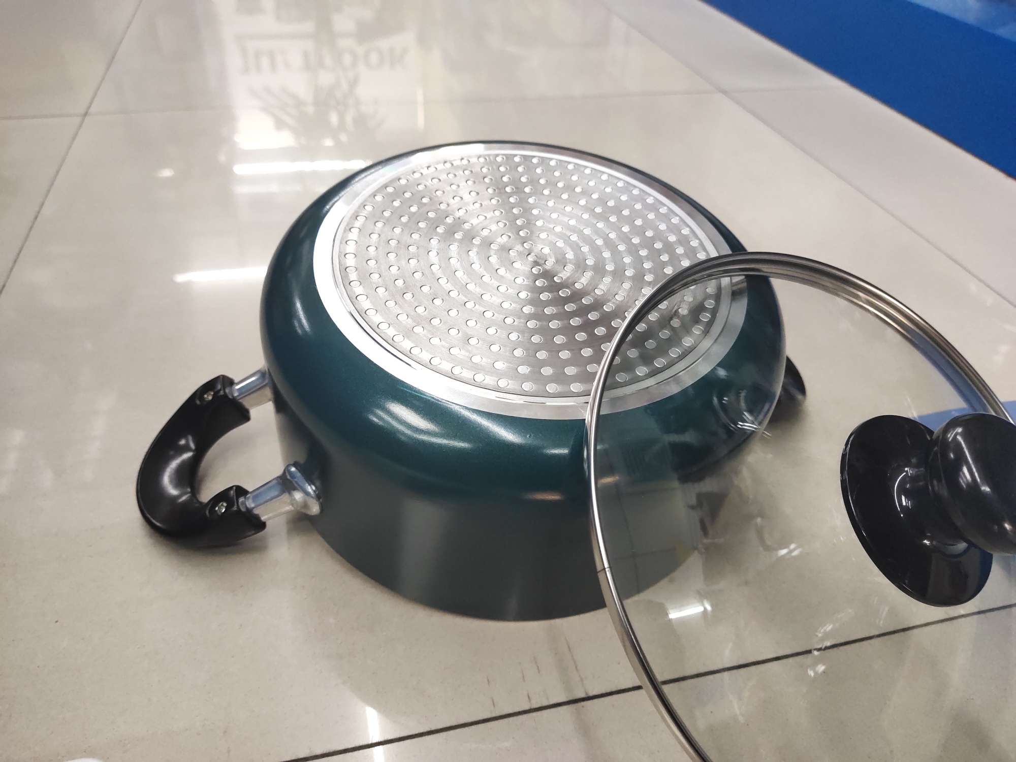 SARACOOK household 20cm soup pot, milk pot, double handle, non-stick, for cooking porridge and soup, gas stove, induction cooker, small soup pot, two-handed pot details Picture