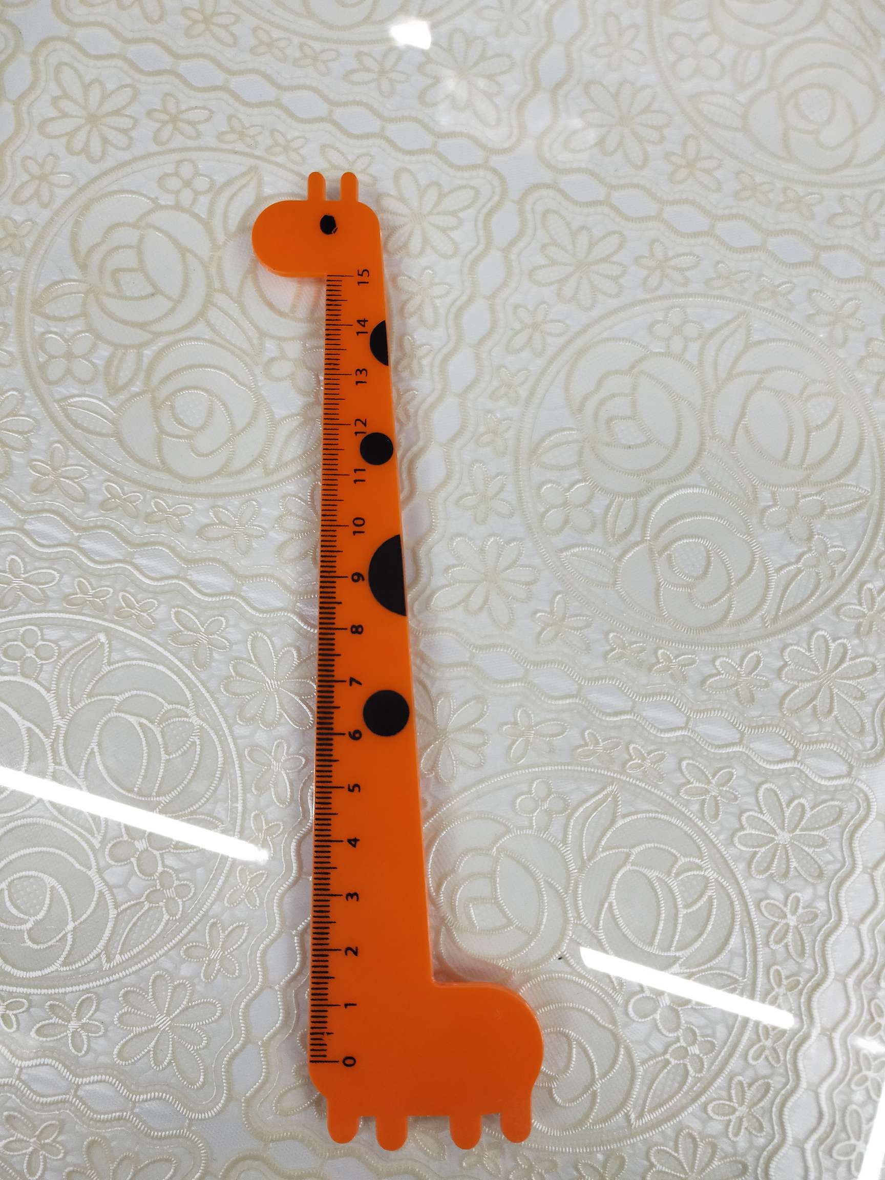 15 cm cartoon ruler giraffe thumbnail