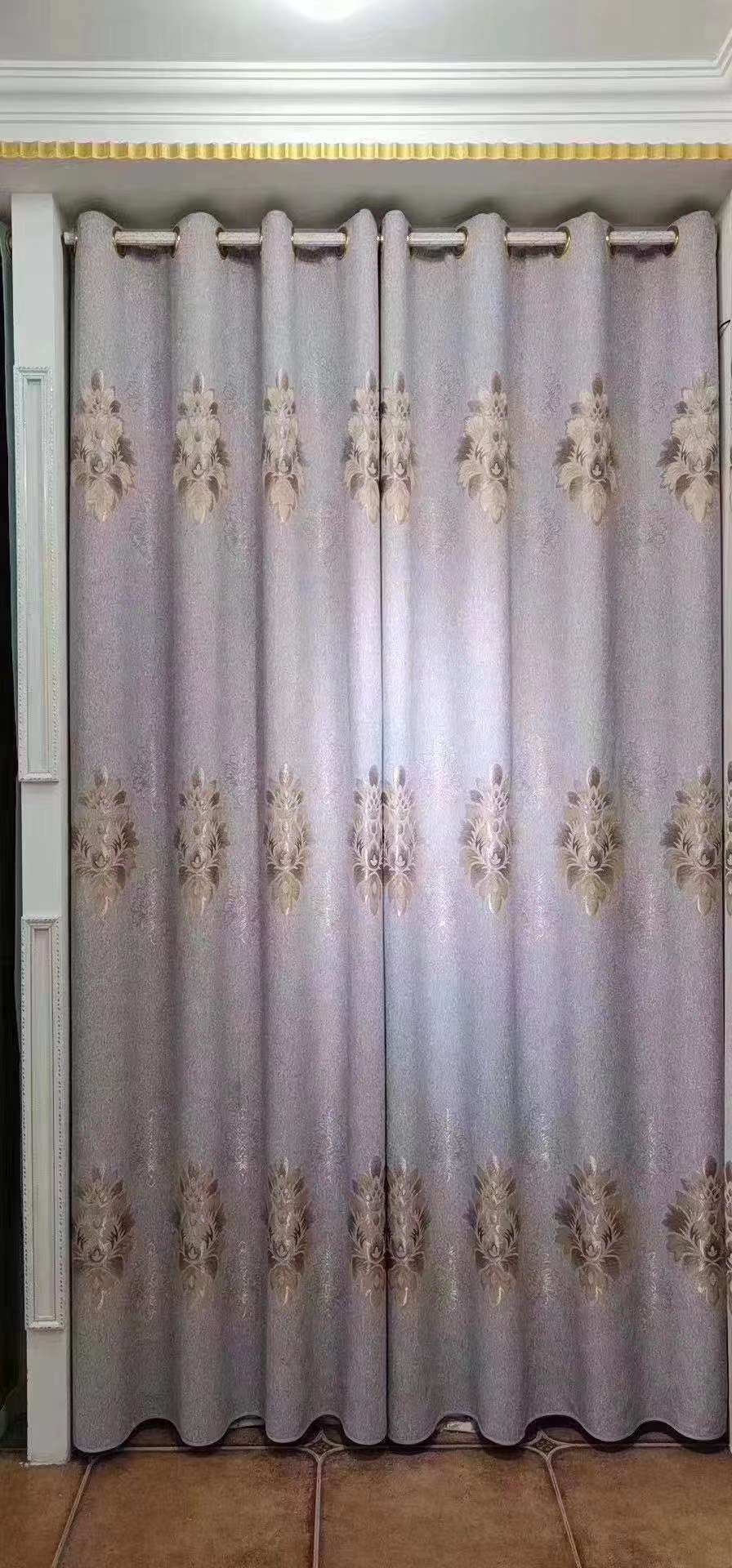 New style factory direct sales available for retail and wholesale of high-end jacquard curtains made of Carshenie undefined