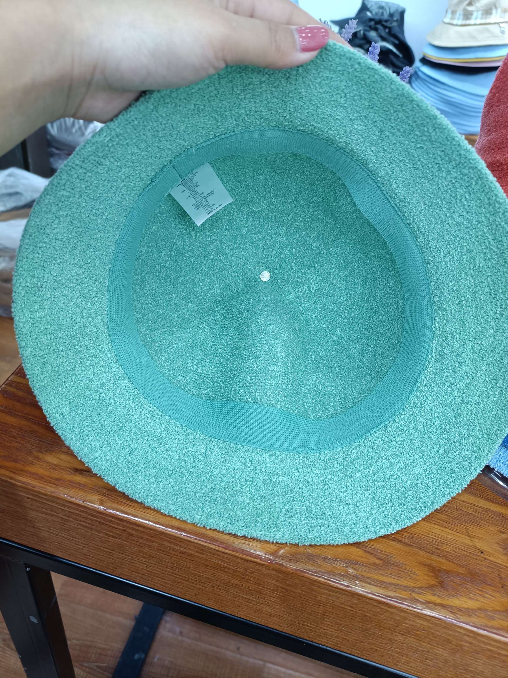 Fashionable Fisherman Hat Basin Hat Loop Yarn Button Hat Visor Hat Everything undefined