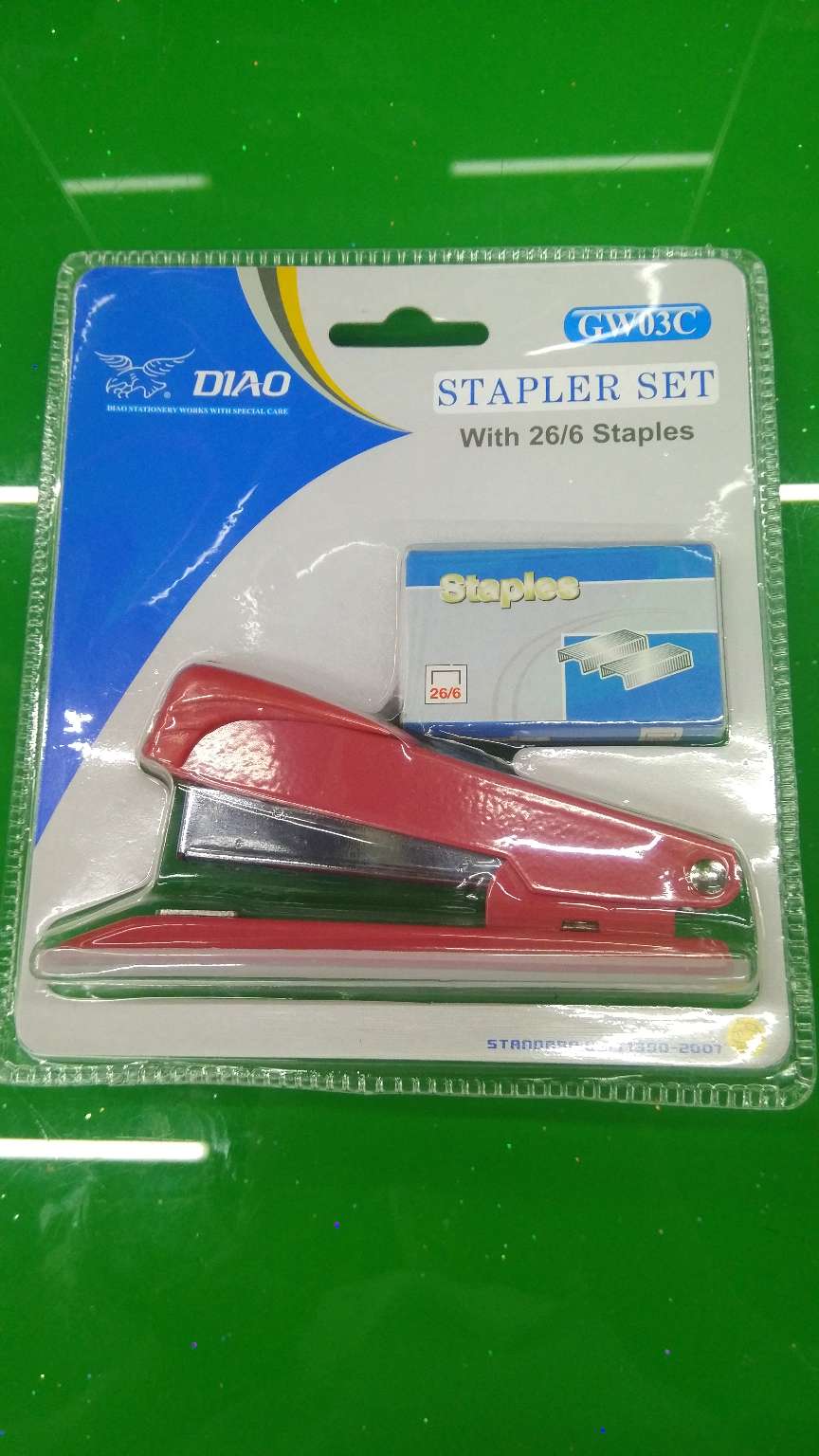 Stapler set, stapler, staples, stapler, staples, set stapler, 10-gauge staples, office supplies, stationery supplies Application Scenario