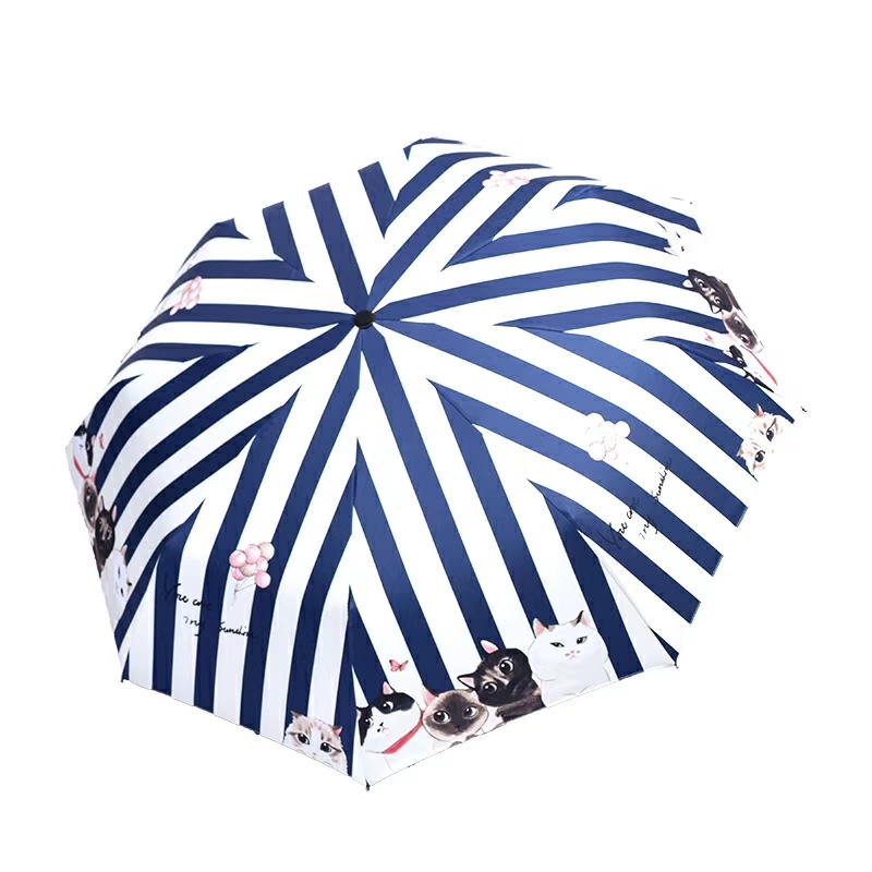Self-opening and closing fully automatic black rubber full-shading sunshade umbrella with zero light transmission Application Scenario