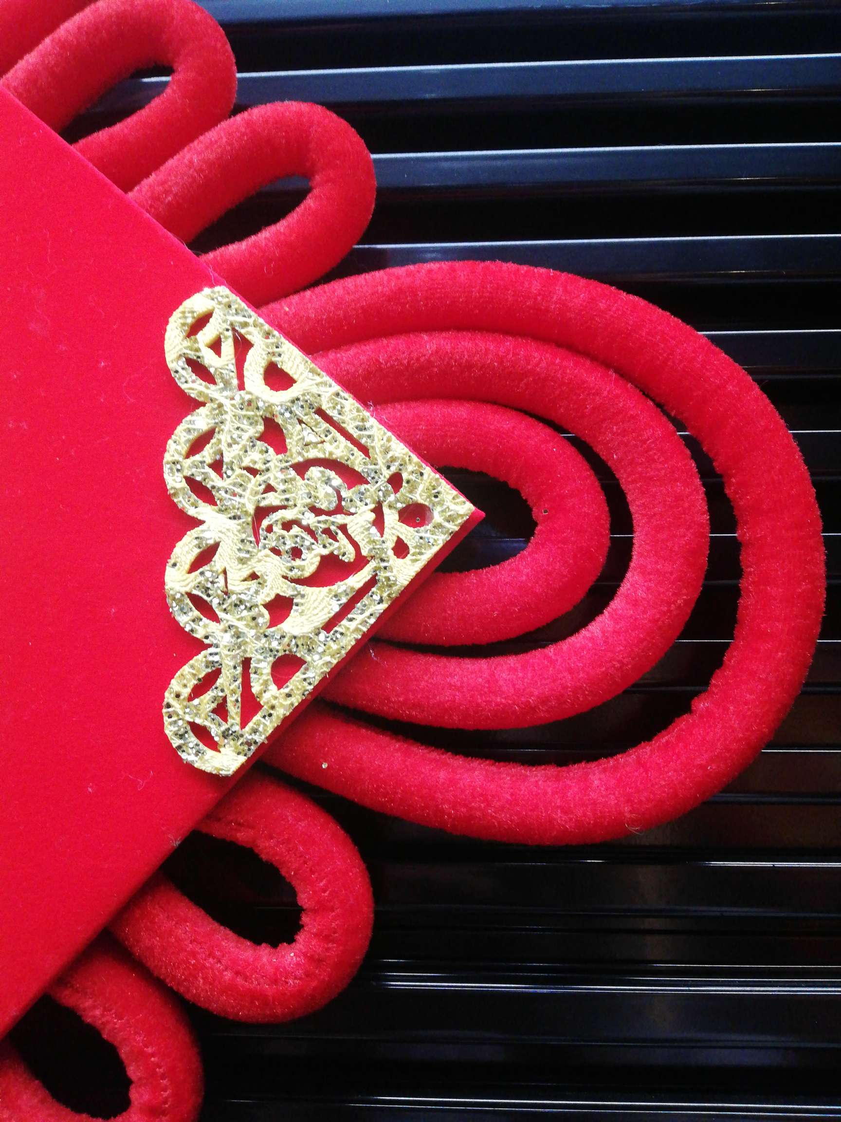 40 Chinese Red Red Fu Chinese Knot details Picture