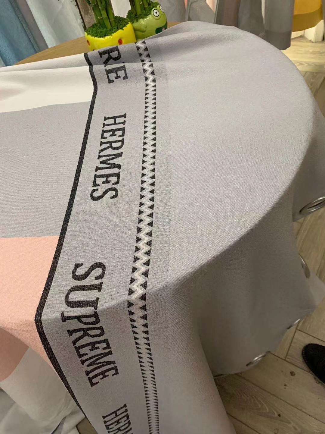 New factory direct sales available for retail and wholesale of high-end curtains made of seamless English and multi-color linen Item Picture