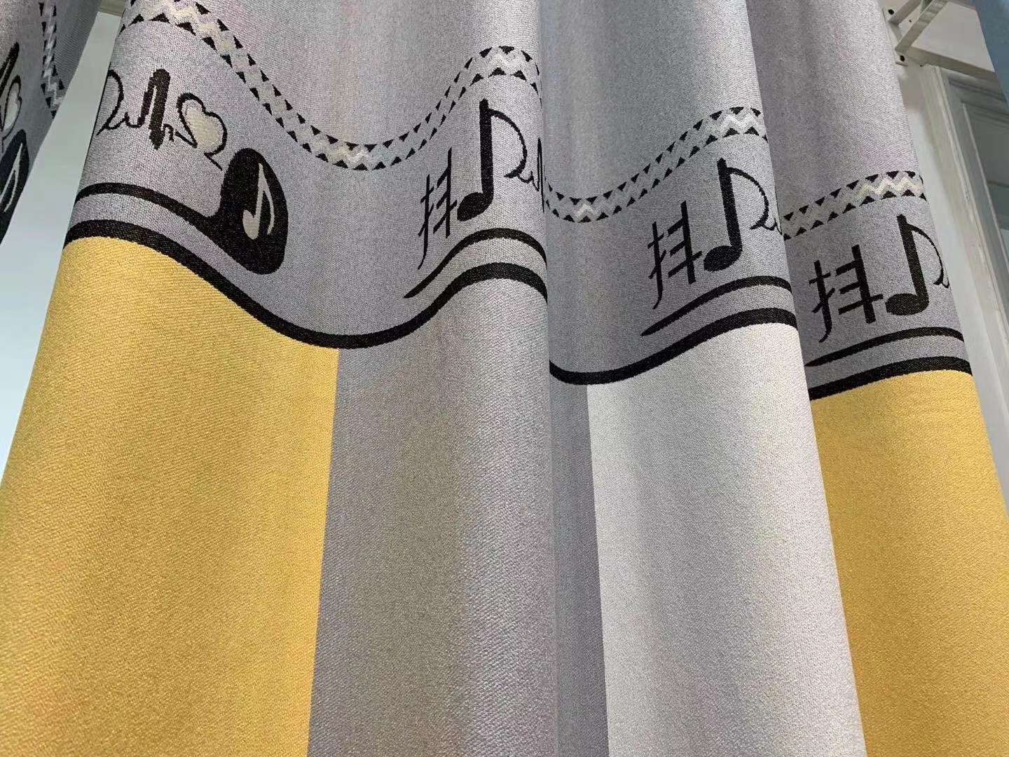 新款厂家直销可零售批发卡抖音无缝拼接多颜色麻料中高档窗帘布详情图7