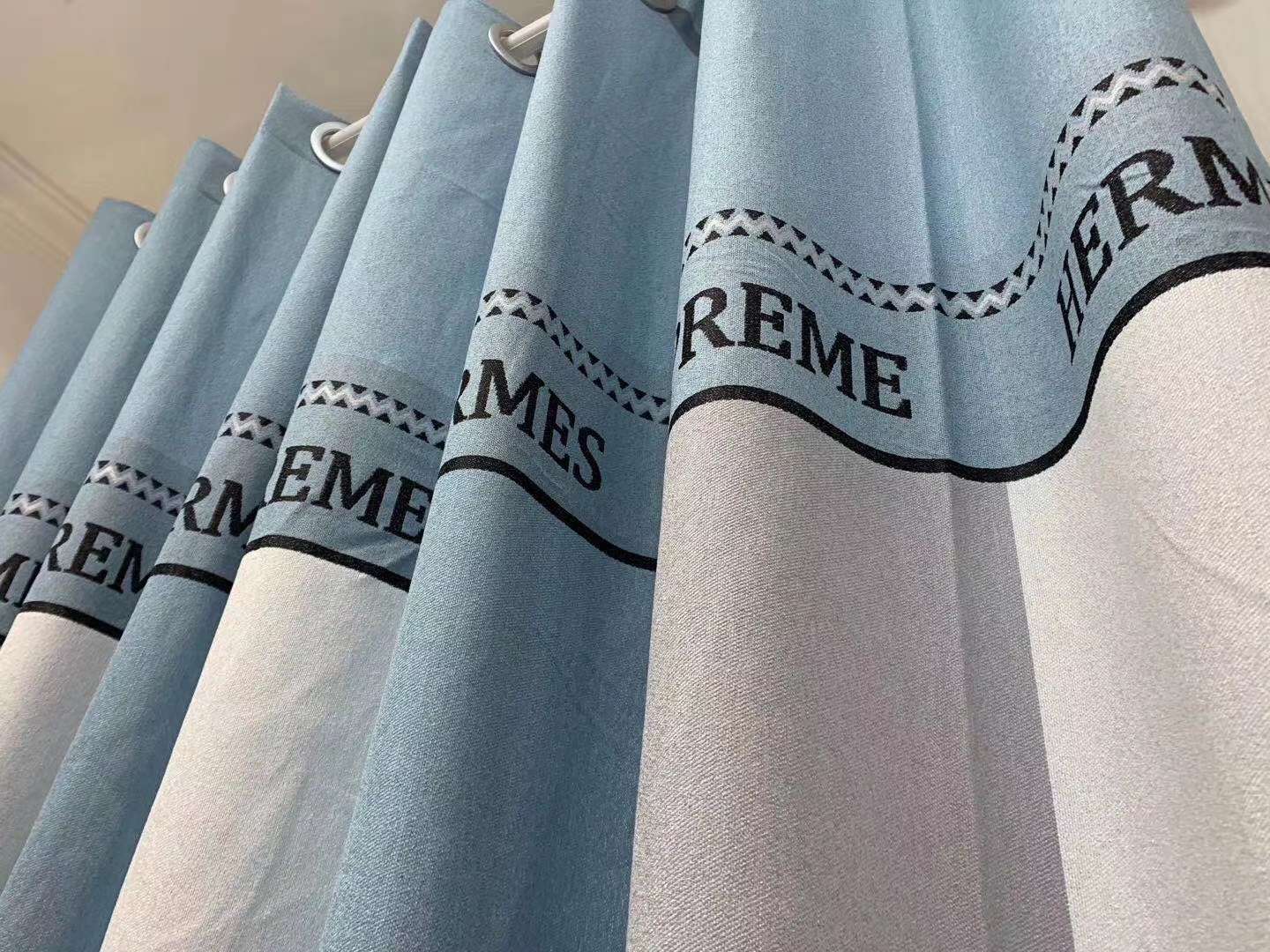 New factory direct sales available for retail and wholesale of high-end curtains made of seamless English and multi-color linen undefined