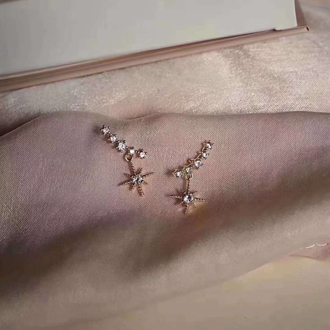 🆕韩风气质耳坠女网红百搭耳钉简约冷淡风耳饰