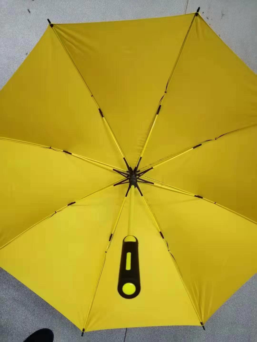 High-end straight-bar black rubber sun protection gifts, umbrellas, business gifts, and customizable printed advertisements Item Picture