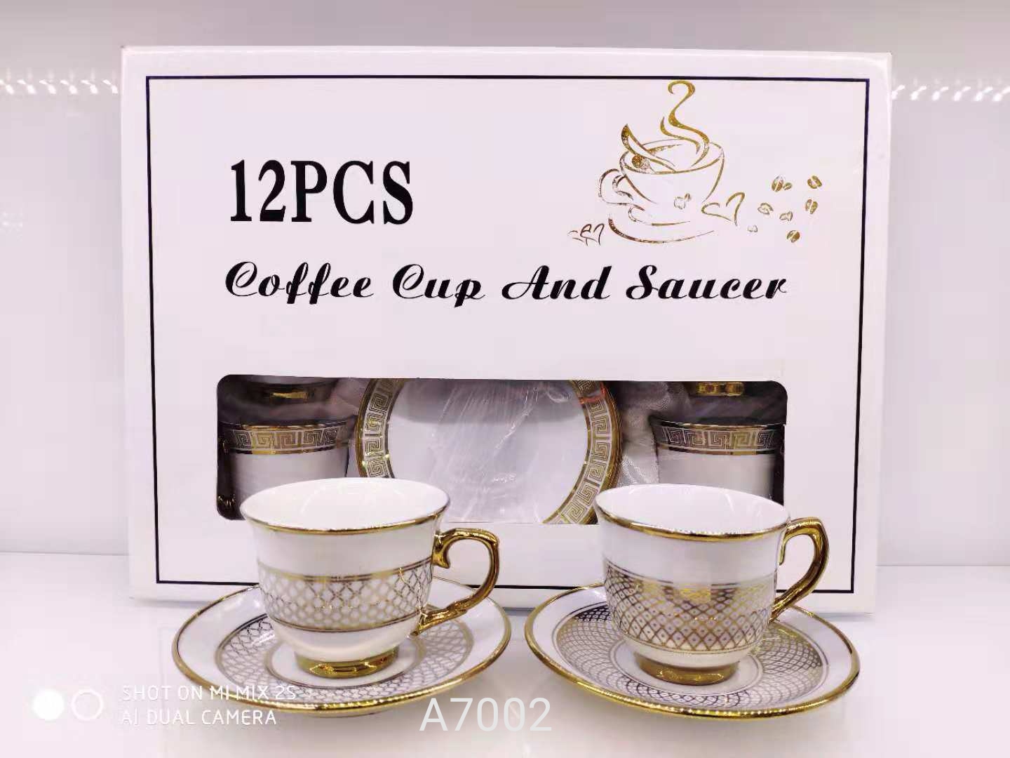A7002咖啡杯欧式小奢华杯碟英式下午茶杯陶瓷杯办公室茶杯花茶杯套装