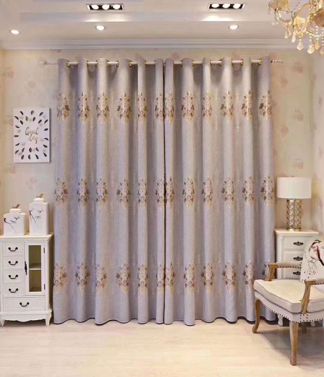 New style factory direct sales available for retail and wholesale of high-end jacquard curtains made of Carshenie undefined
