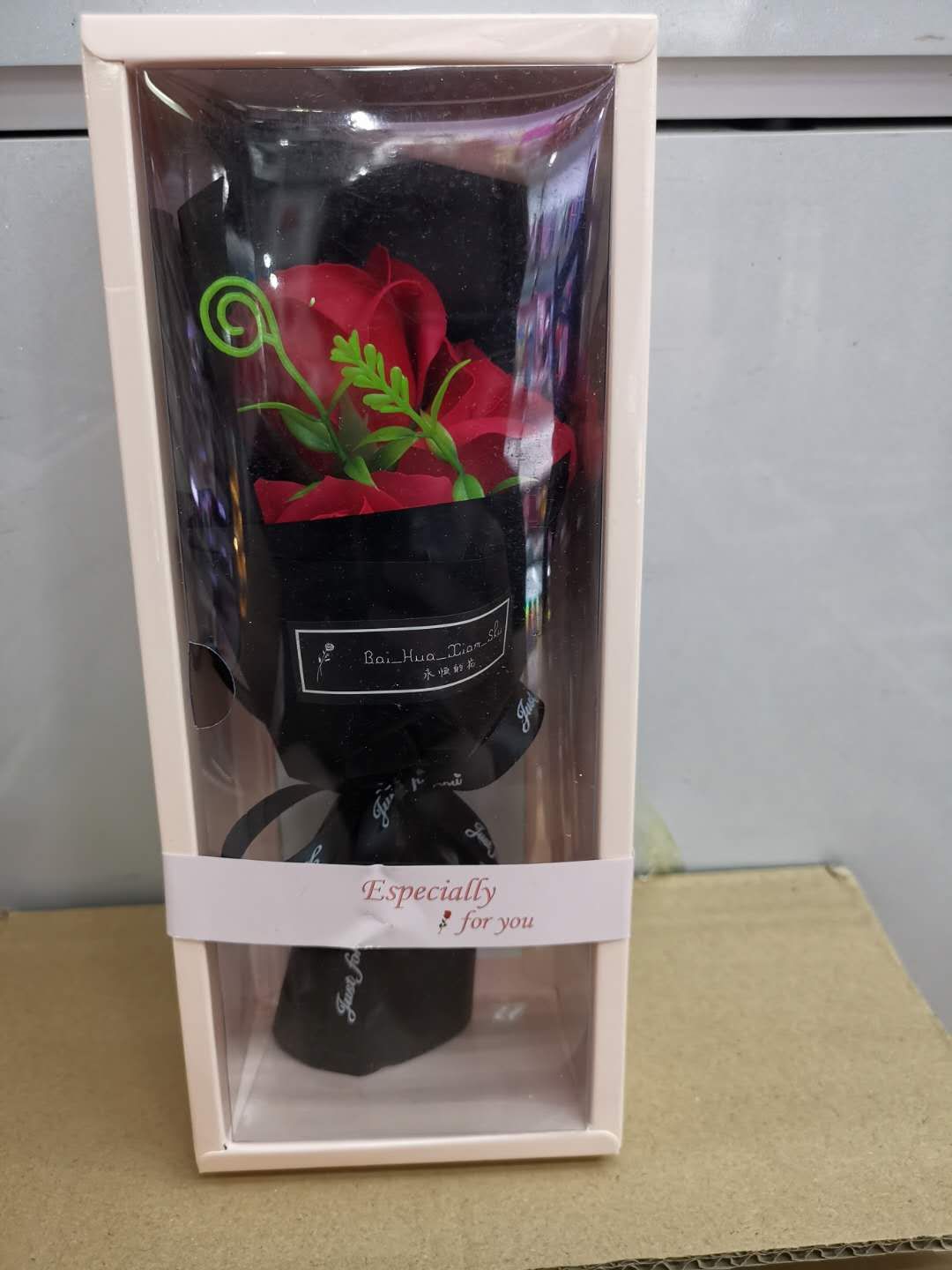 Teachers' Day gift: 3 soaps, Rose gift box, Hairuo 05 Item Picture