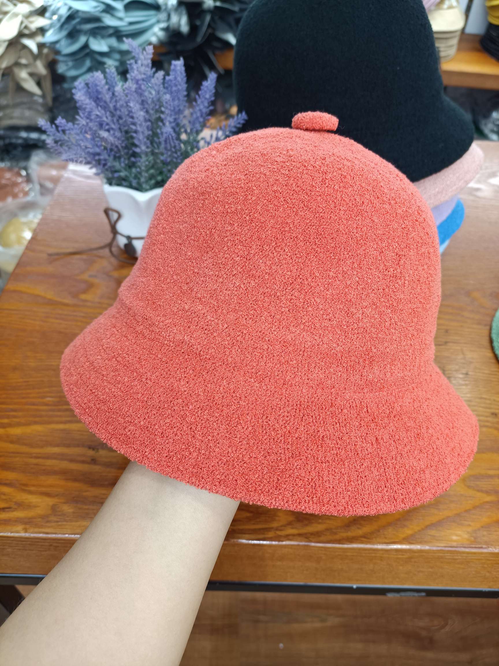 Fashionable Fisherman Hat Basin Hat Loop Yarn Button Hat Visor Hat Everything undefined