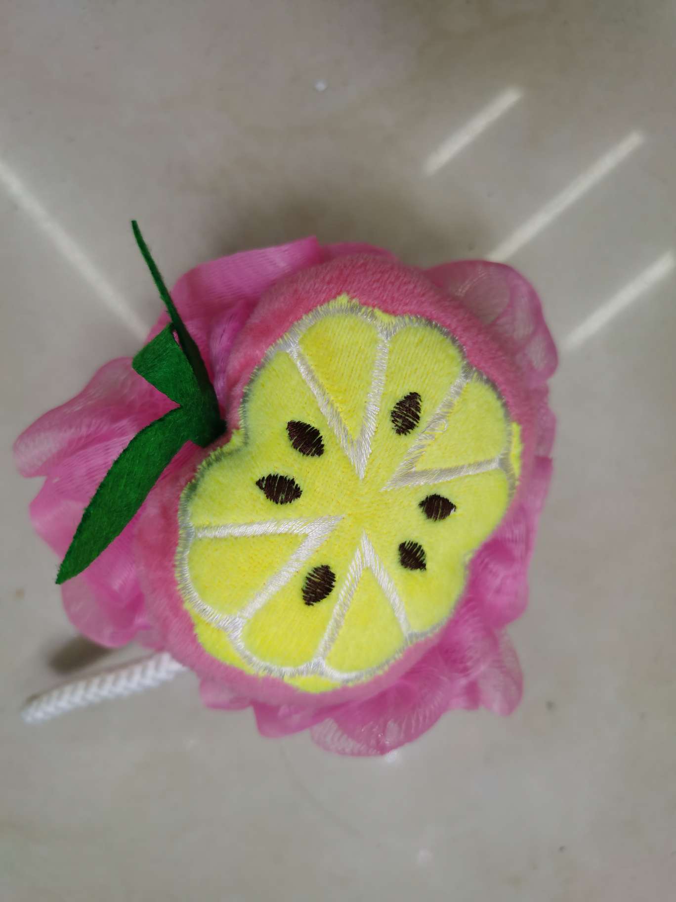 卡通动物造型沐浴球擦澡巾儿童专用澡巾浴擦浴花柔软吸水不掉毛图