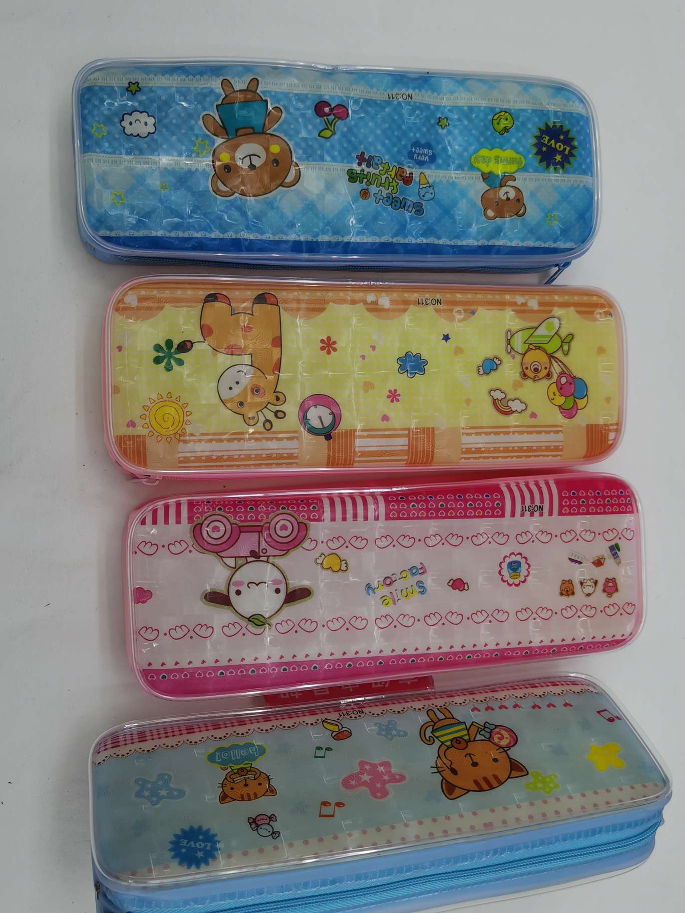 Cute pen bag hand bag elegant pen bag cartoon pen bag Korean version of pen bag Oxford pen bag cylinder pen bag PVC pen bag nylon pen bag creative pen bag web celebrity pen bag student pen bag cotton and hemp pen bag large capacity pen bag thumbnail