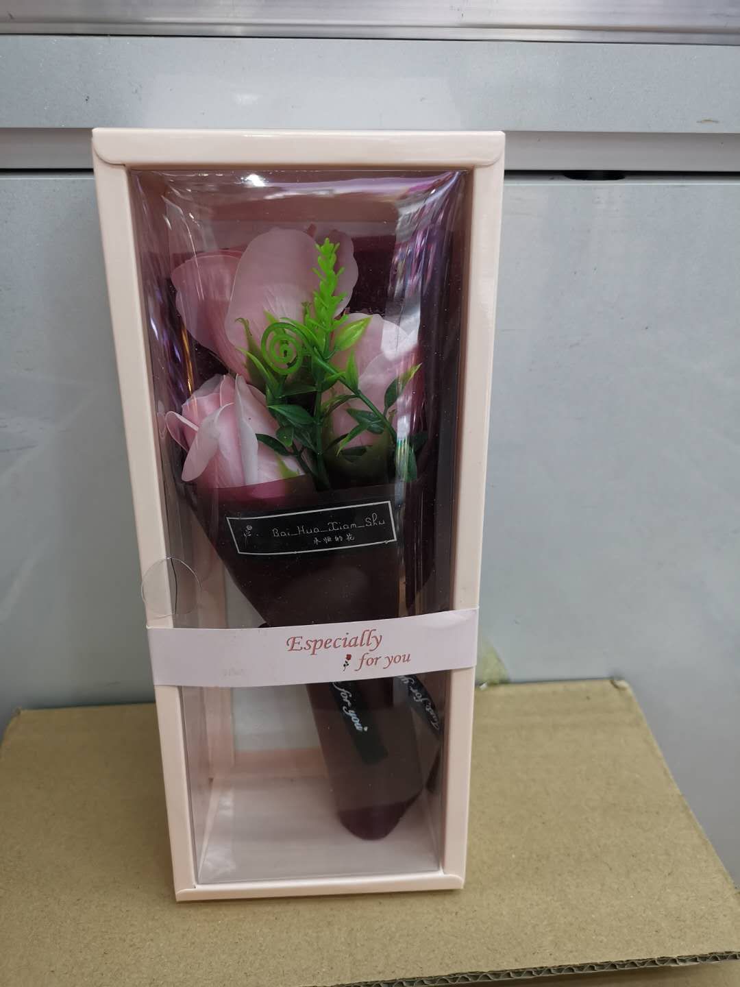 Teachers' Day gift: 3 soaps, Rose gift box, Hairuo 05 Specification image