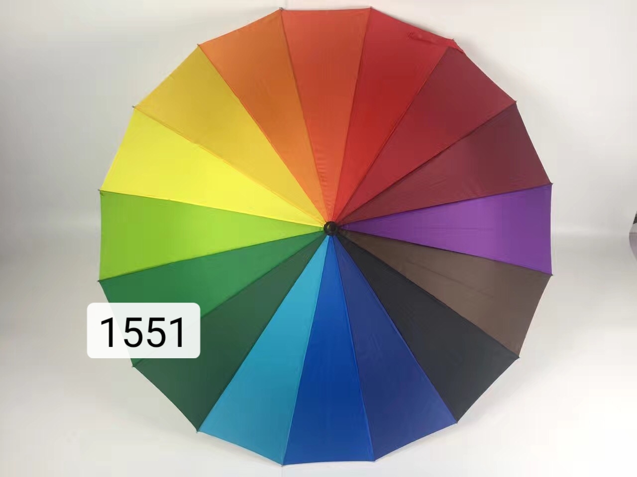 16 bone augments rainbow umbrella spot curved handle straight handle have thumbnail