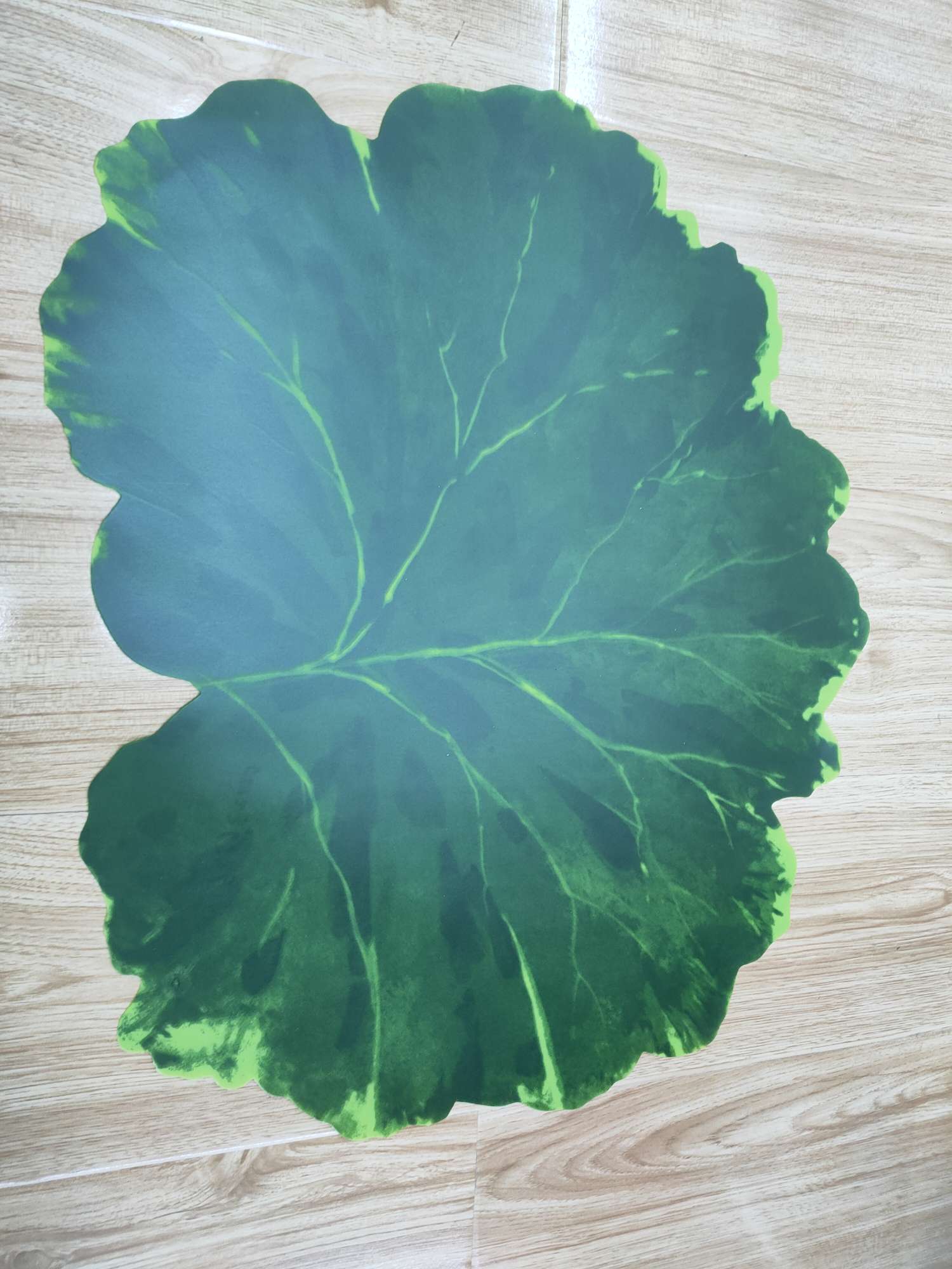 包菜餐垫厨房台面皮革隔热垫餐桌垫西餐垫防烫隔热碗垫防水桌布餐盘垫