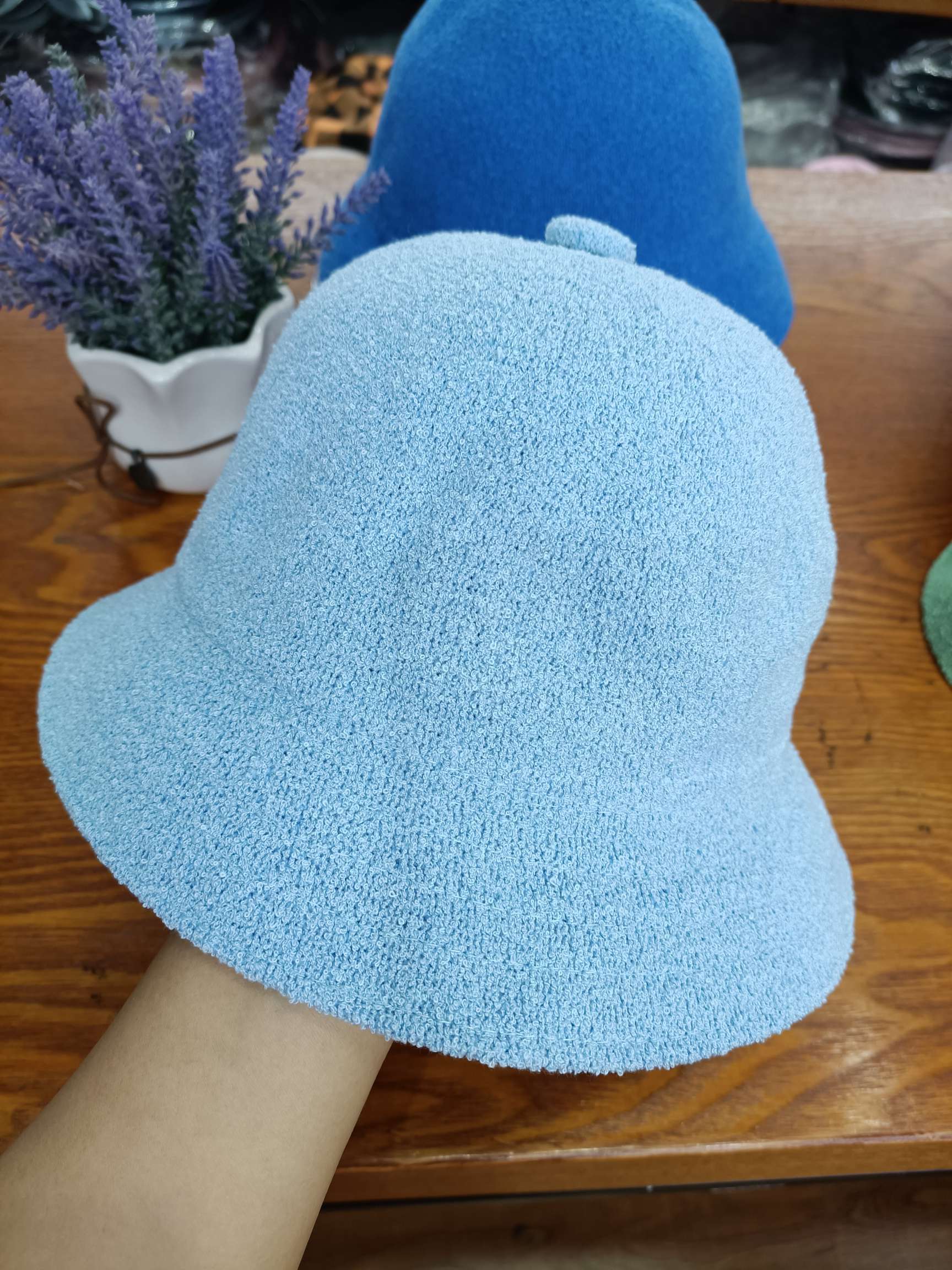 Fashionable Fisherman Hat Basin Hat Loop Yarn Button Hat Visor Hat Everything Item Picture