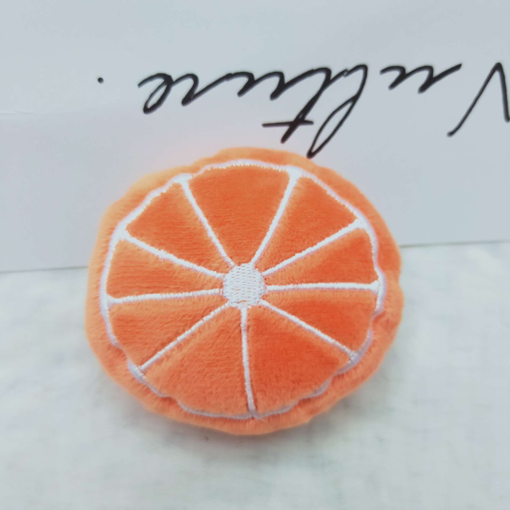 diy手工配件鞋袜毛绒小公仔立体橘子子熊动物卡通发饰毛绒材料耳罩配件