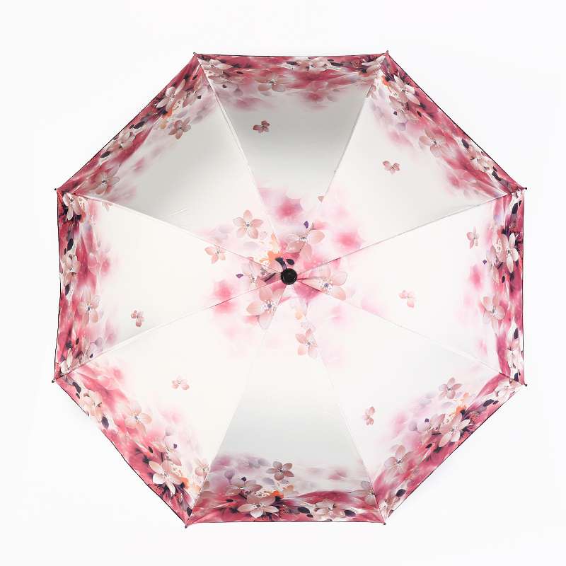 黑胶三折小清新梦幻花🌸