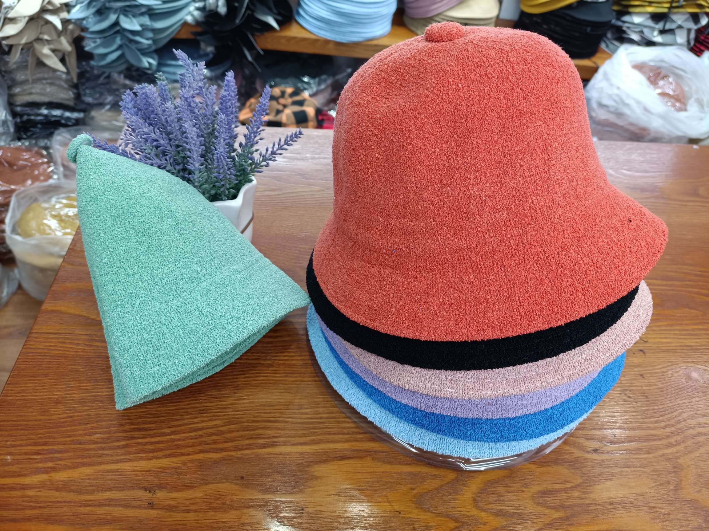 Fashionable Fisherman Hat Basin Hat Loop Yarn Button Hat Visor Hat Everything