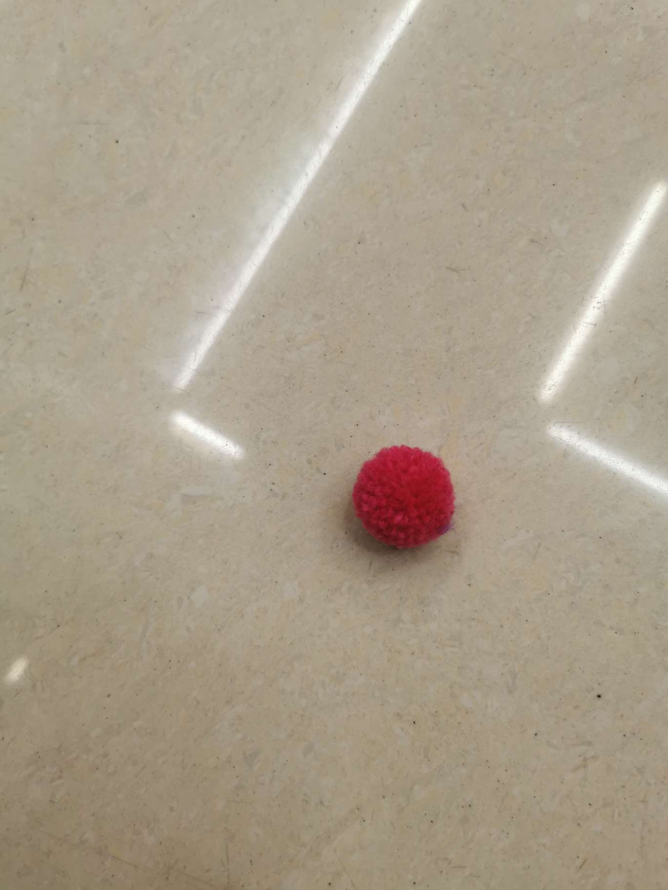 2.5Cm Polyester Trimmed Ball undefined
