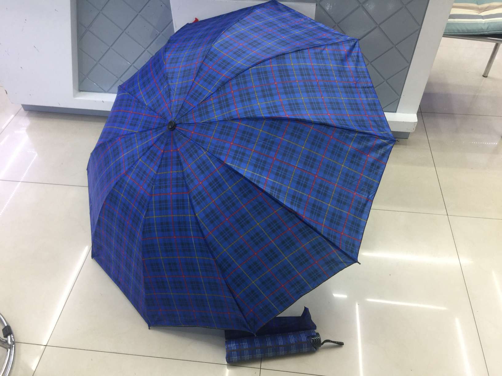 10K polyester grid 170T fabric thumbnail