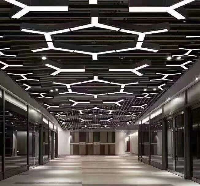 Woolinsen lámpara de oficina square pass luz de rejilla undefined