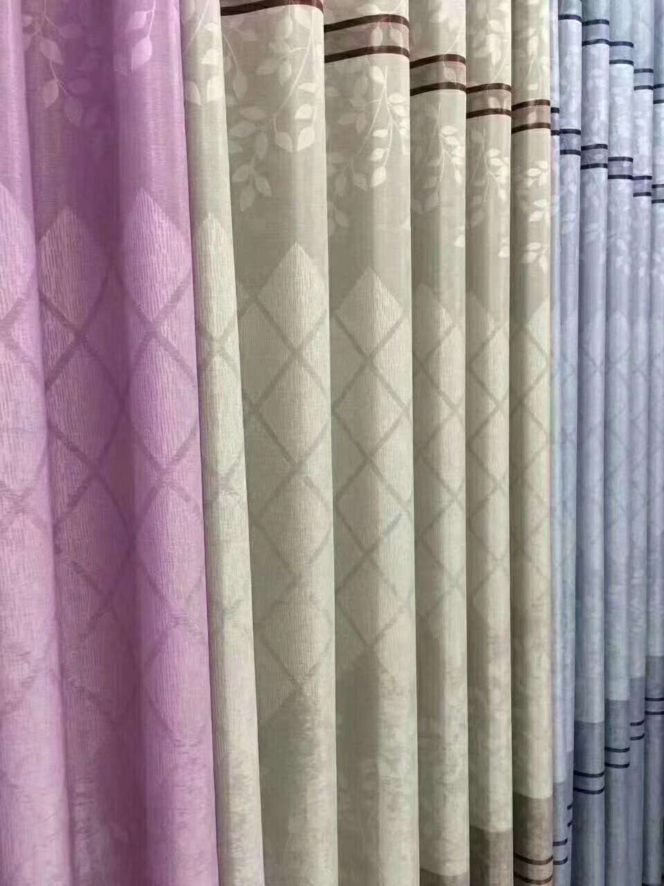 New style factory direct sales available for retail and wholesale of jacquard cationic sunshade curtain fabric Application Scenario