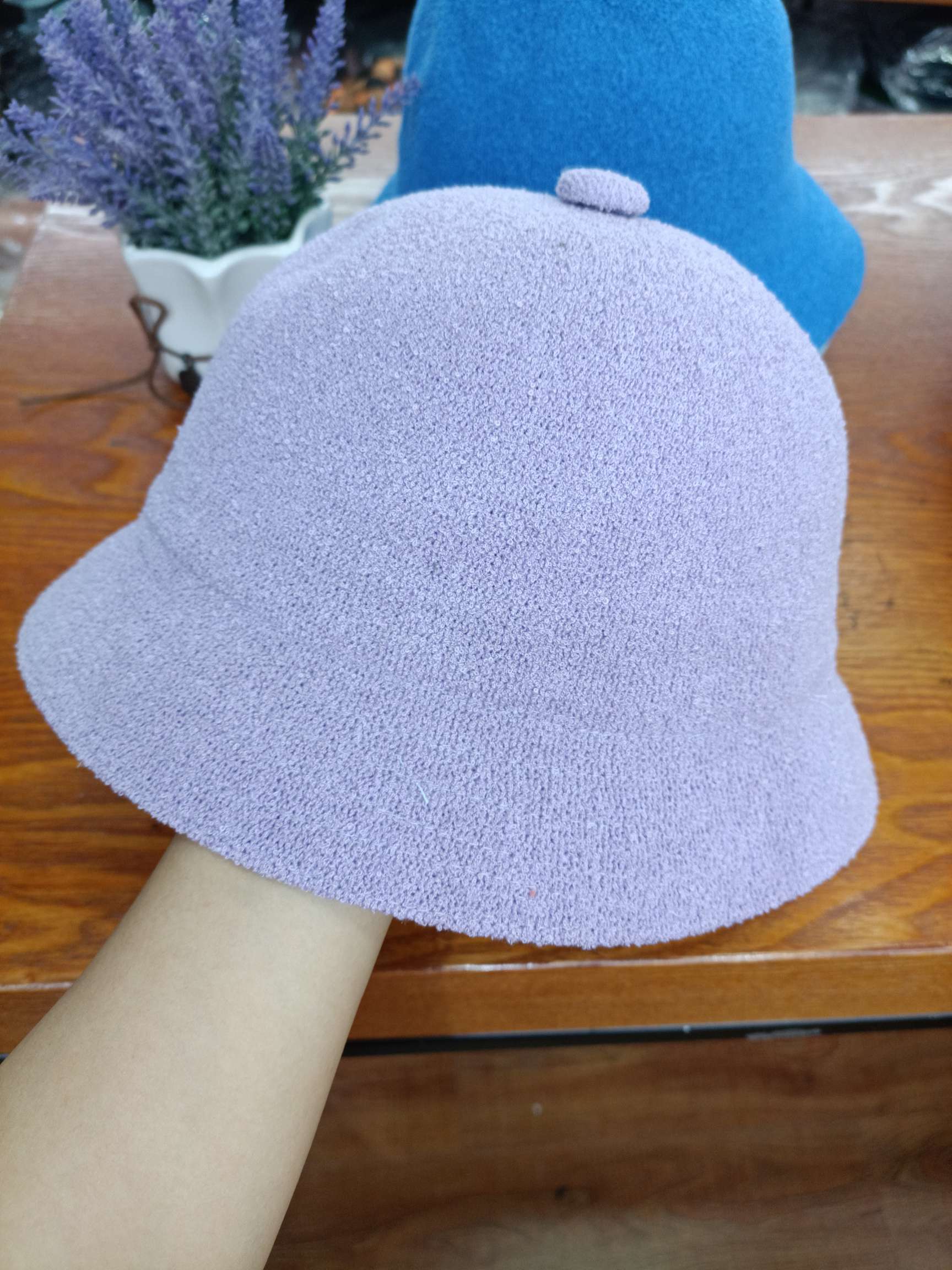 Fashionable Fisherman Hat Basin Hat Loop Yarn Button Hat Visor Hat Everything Application Scenario