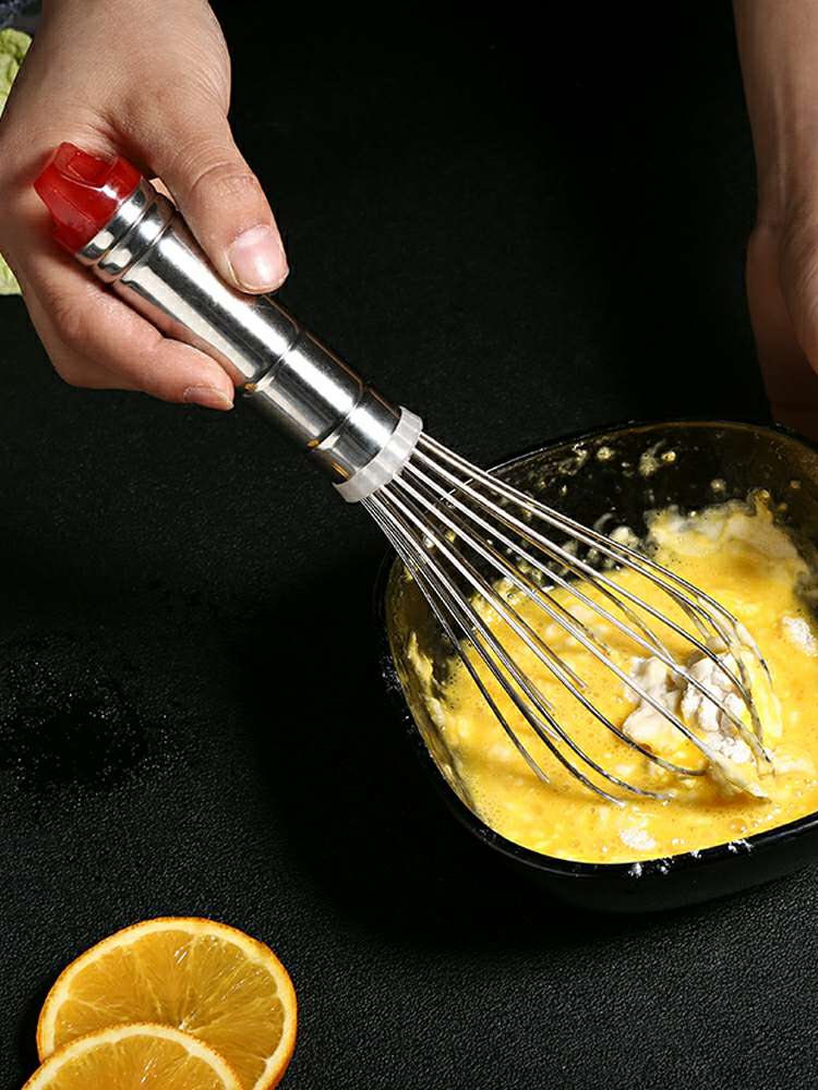 不锈钢手动打蛋器打发奶油鸡蛋小型搅拌棒家用烘焙工具蛋抽2元3元详情图3