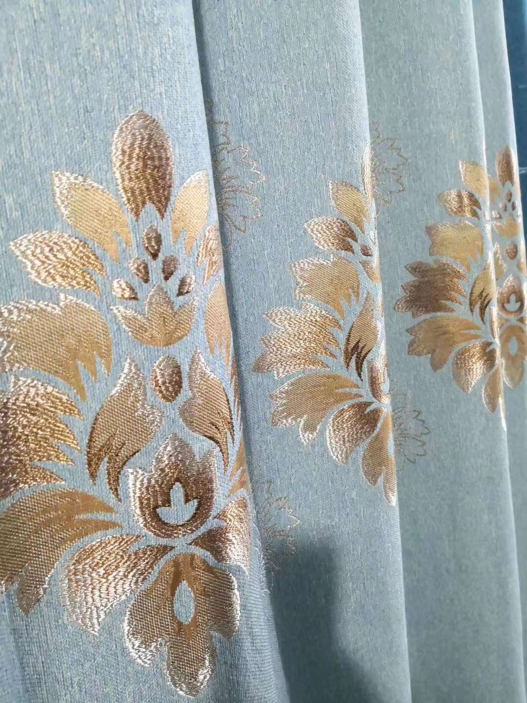 New style factory direct sales available for retail and wholesale of high-end jacquard curtains made of Carshenie undefined