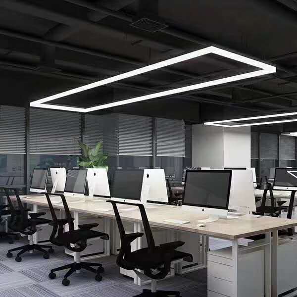 Woolinsen lámpara de oficina square pass luz de rejilla undefined