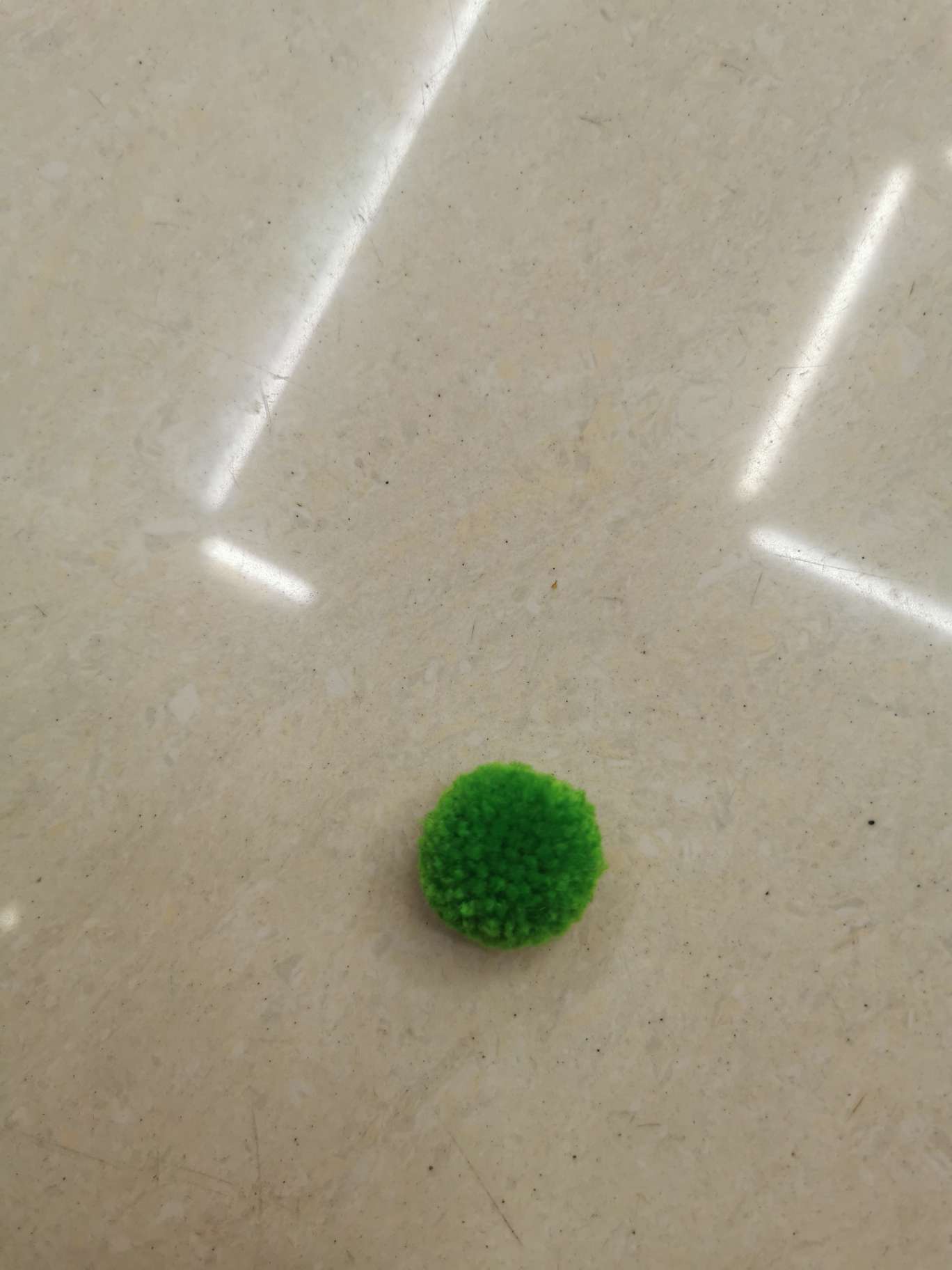 2.5Cm Polyester Trimmed Ball undefined