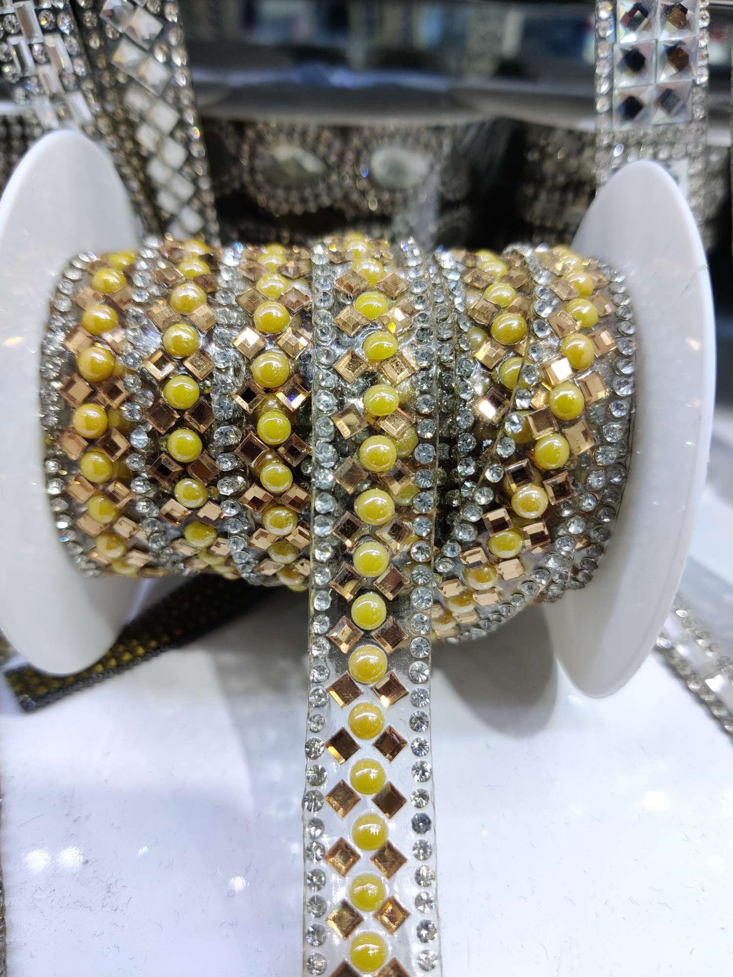 Rhinestone net 3 square code drill thumbnail