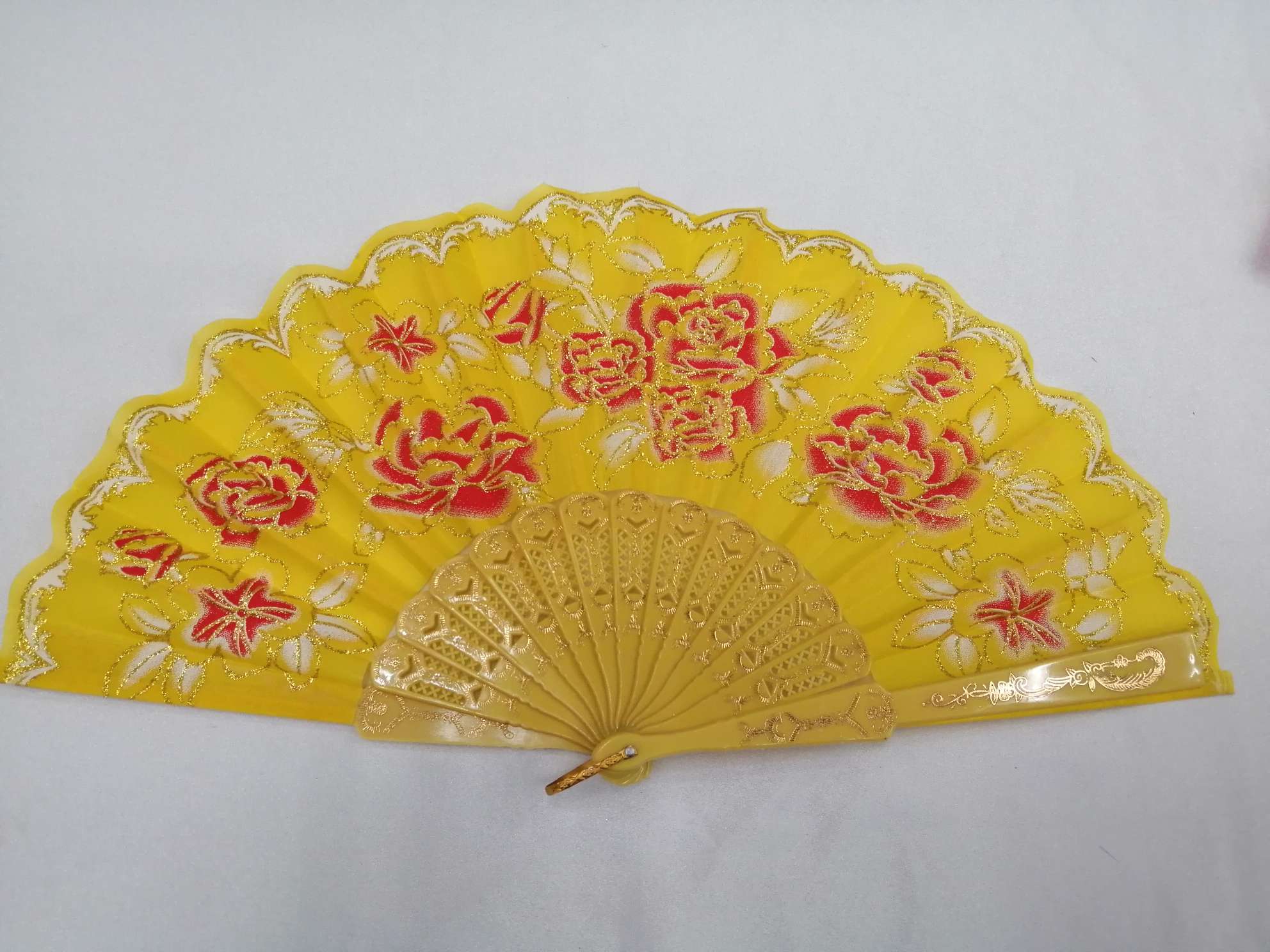 彩杆玫瑰花中国风产品图