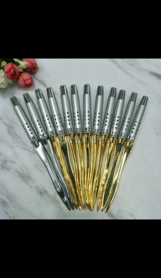 晨勋制笔办公厂家直销金属开信刀裁纸刀信刀复古精美拆信刀可刻LOGO