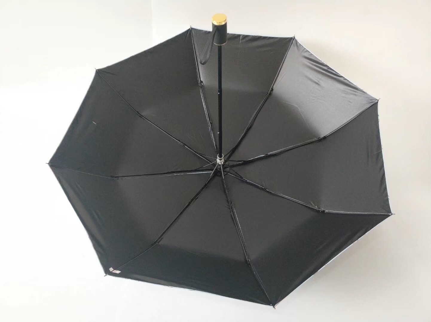 Cat nine-ply board black rubber sunshade umbrella for both sunny and rainy days undefined