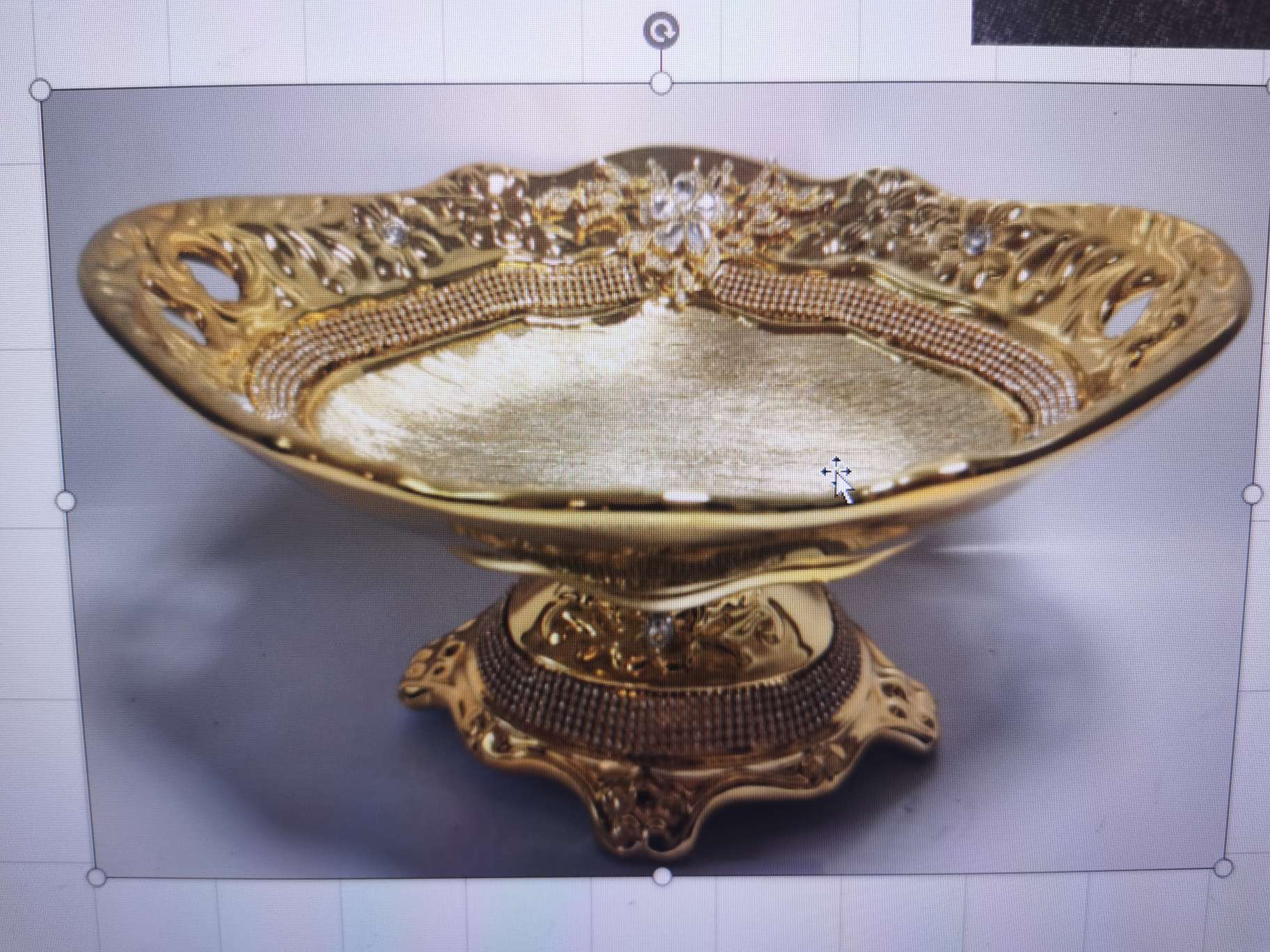 Electroplated ceramic fruit platter, dried fruit platter, candy platter 2022 new style