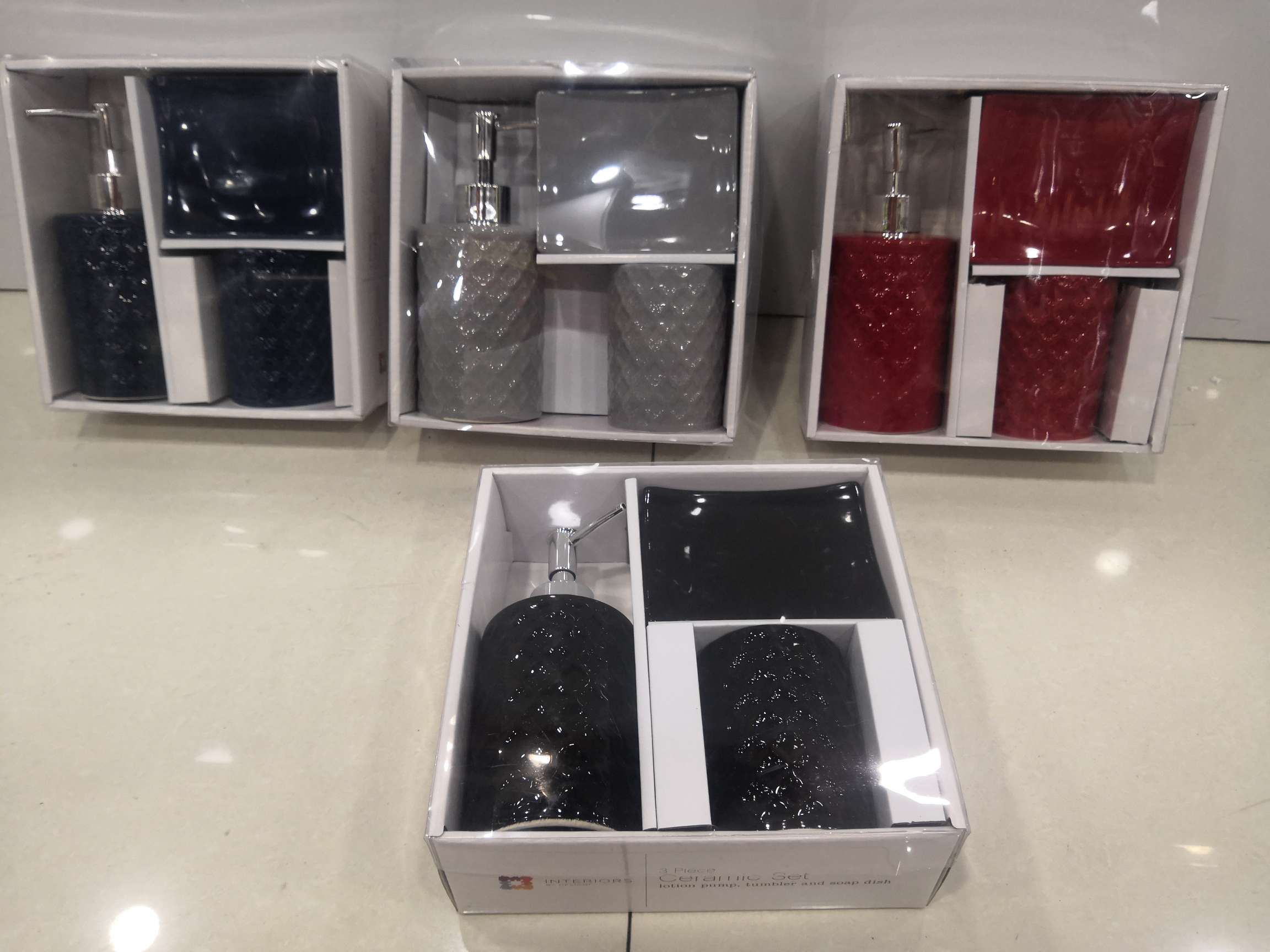 鼎美陶瓷三件套卫浴