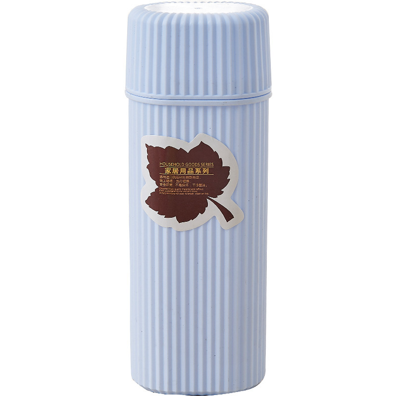 Striped Travel Toothbrush Case Travel Plastic Toothbrush Case Portable Outdoor Toiletries Storage Box Wholesale details Picture
