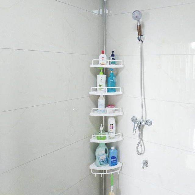 A seamless storage device for bathrooms, toilets, 5-layer shelves, wall-mounted toilets and washrooms, and crevices Specification image