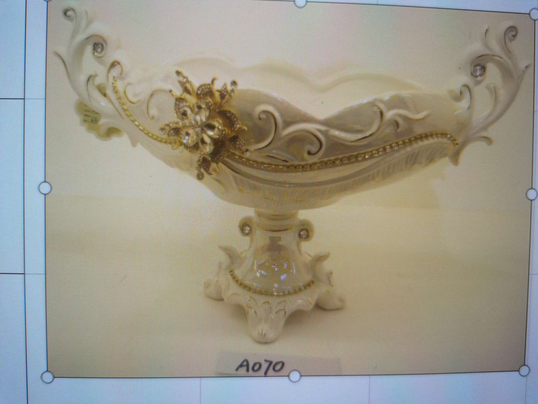 Ceramic vase, fruit plate details Picture