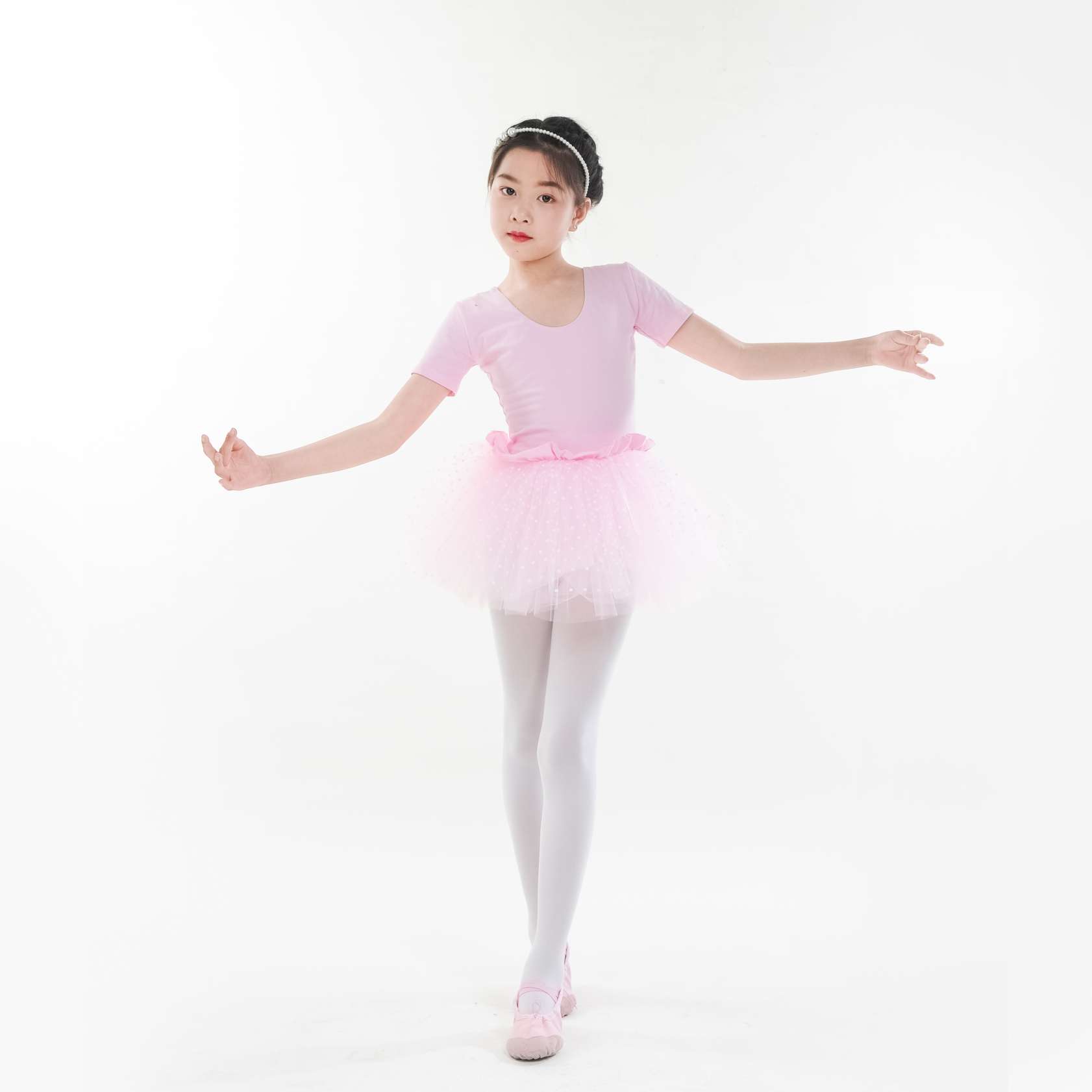 舞蹈服儿童女练功服装幼儿拉丁舞蹈衣服女童芭蕾舞裙详情图8